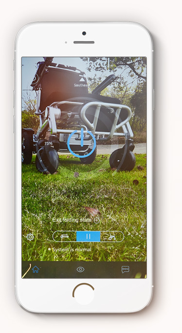 伟德体育Airwheel 折叠轮椅